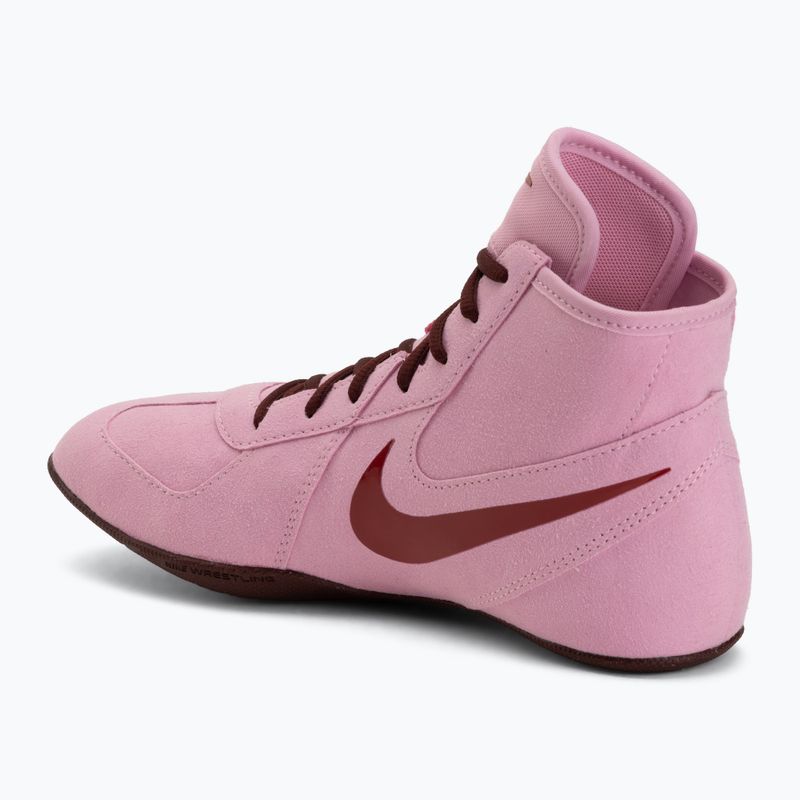 Buty zapaśnicze Nike Footsweep 2 pink rise/univerisity red/mystic dates 3