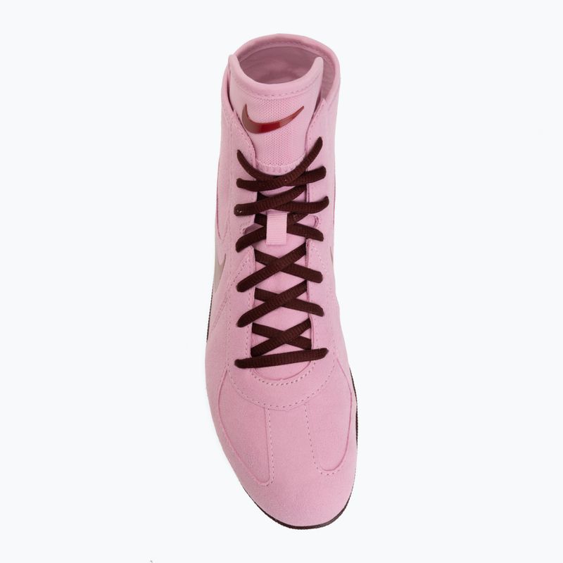 Buty zapaśnicze Nike Footsweep 2 pink rise/univerisity red/mystic dates 5