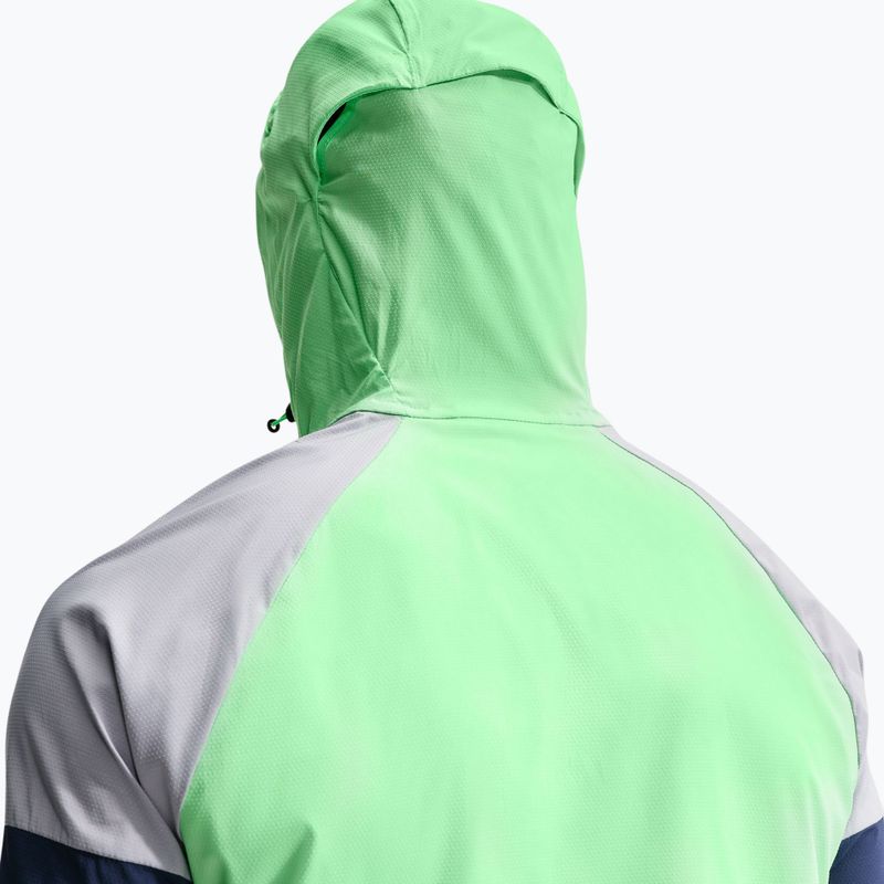 Kurtka do biegania męska Nike Impossibly Light Windrunner midnight navy/illusion green/wolf grey 7