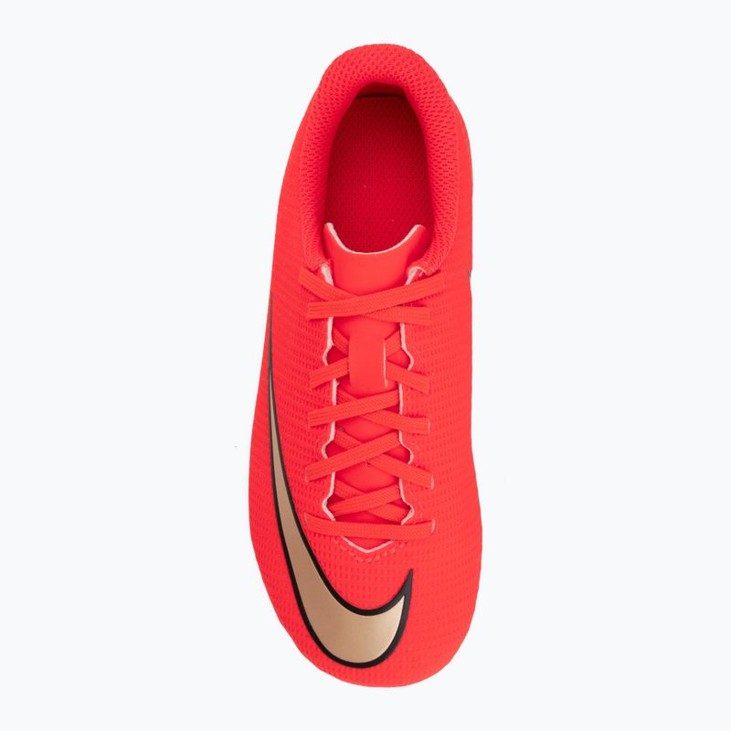 Buty piłkarskie dziecięce Nike Jr. Mercurial Vapor 17 Club MG bright crimson/blur 5