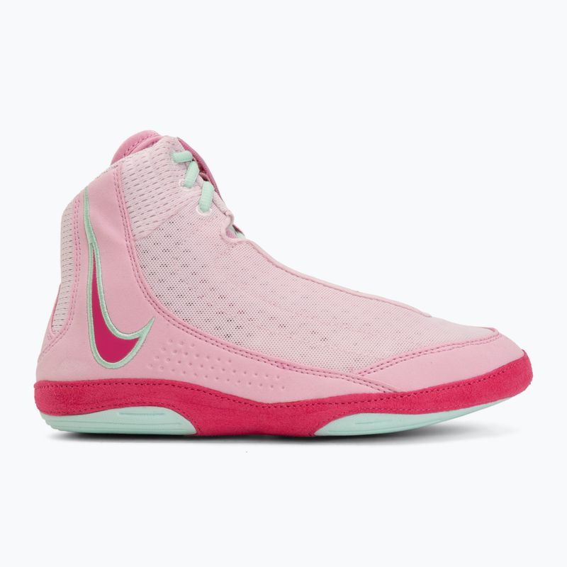 Buty zapaśnicze Nike Inflict 4 pink foam/desert pink/pink rise/rrtic green 2