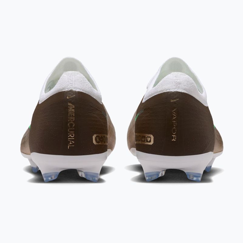 Buty piłkarskie dziecięce Nike Jr. Vapor 17 Pro "Kylian Mbappé" Jr FG Metallic Gold/Green Glow 2