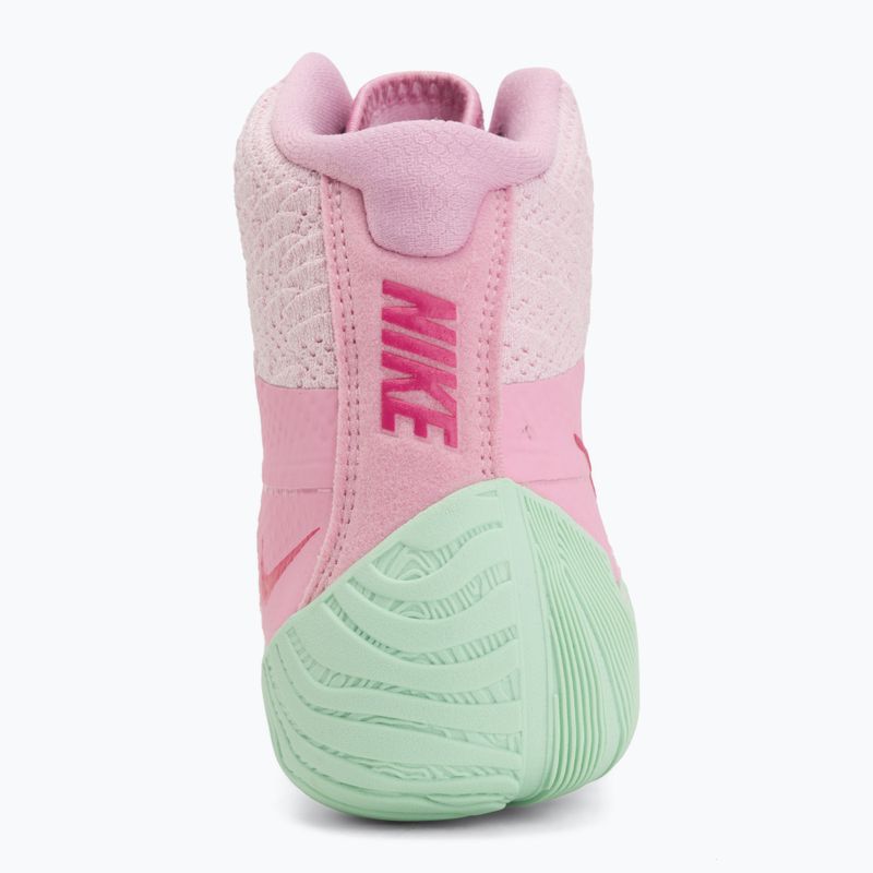 Buty zapaśnicze Nike Tawa pink foam/pink rise/arctic green/desert pink 6