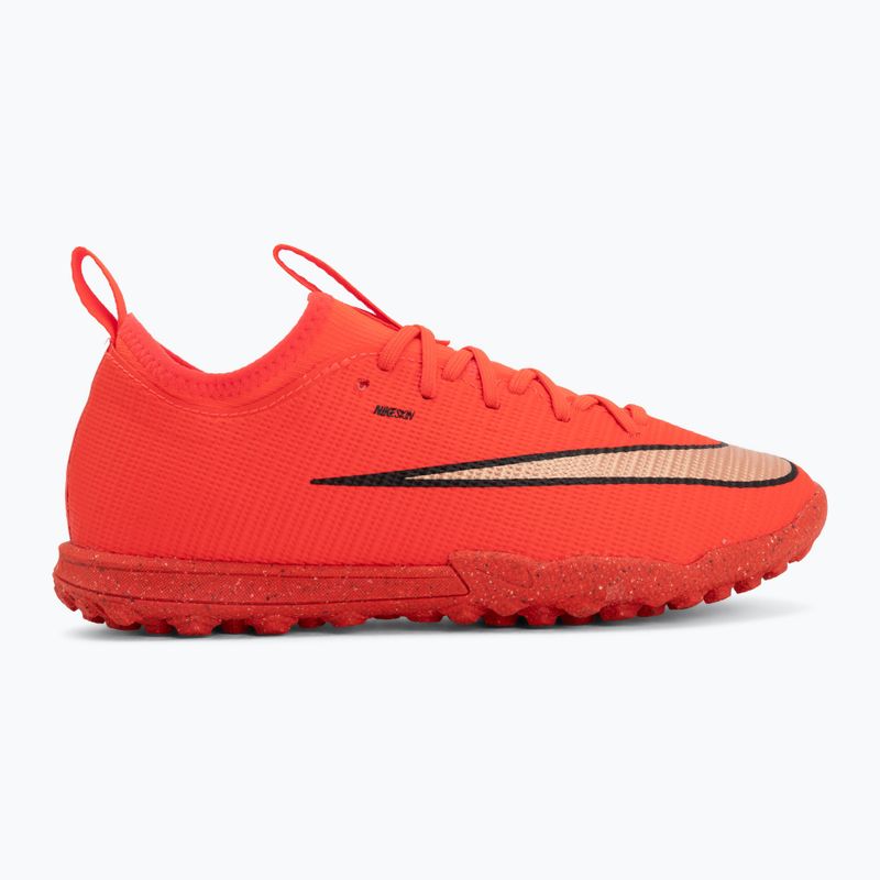 Buty piłkarskie dziecięce Nike Jr. Mercurial Vapor 17 Academy TF bright crimson/blur 2