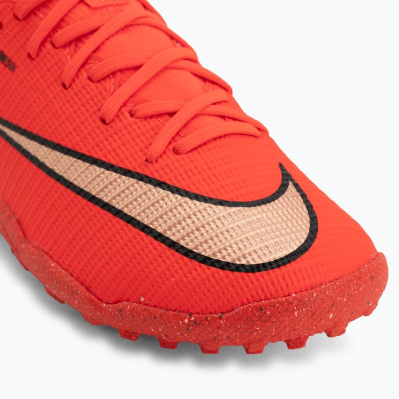 Buty piłkarskie dziecięce Nike Jr. Mercurial Vapor 17 Academy TF bright crimson/blur 7