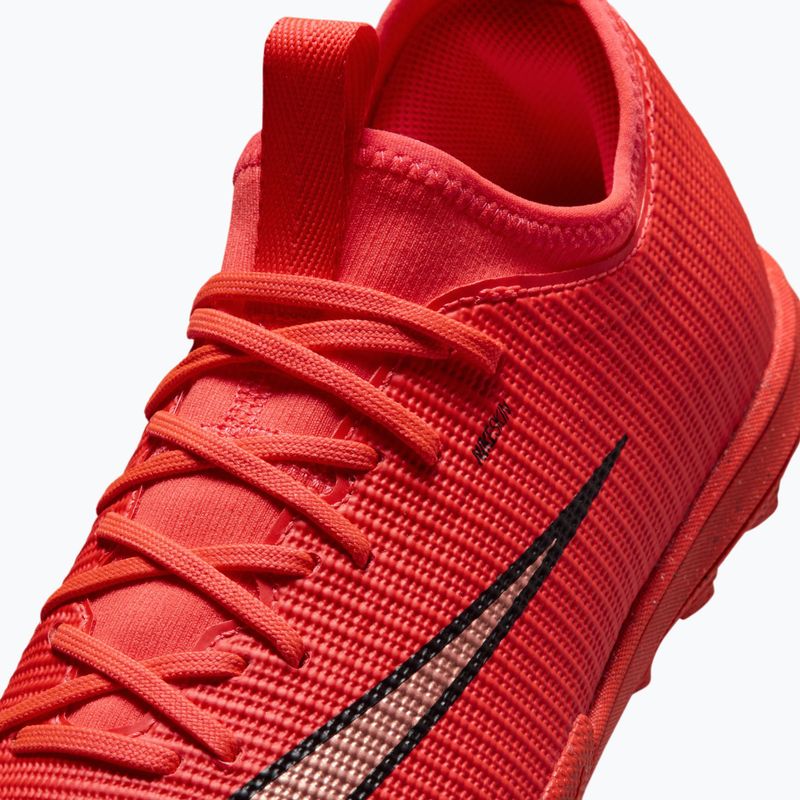 Buty piłkarskie dziecięce Nike Jr. Mercurial Vapor 17 Academy TF bright crimson/blur 5