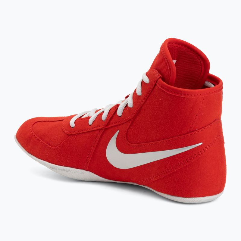 Buty zapaśnicze Nike Footsweep 2 hyper royal/metallic silver 3