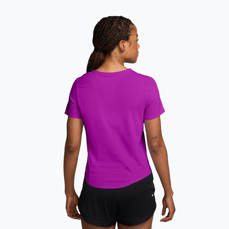 Koszulka do biegania damska Nike AeroSwift Dri-Fit ADV vivid purple/purple pulse 2