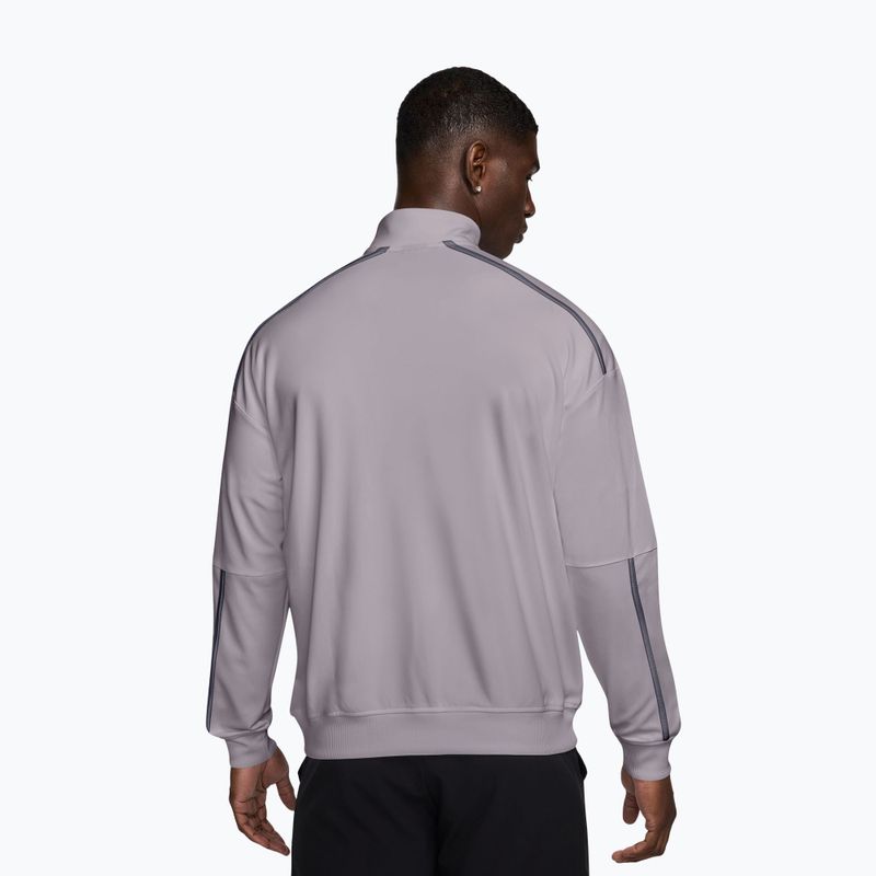 Bluza tenisowa męska Nike Court Heritage silver lilac/gridiron 2