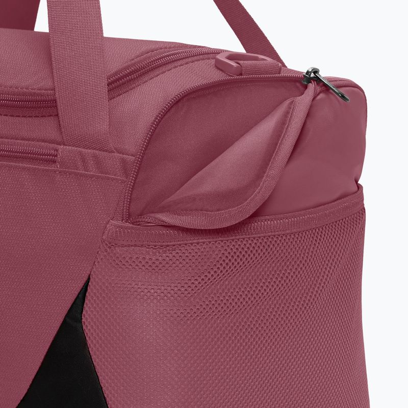 Torba treningowa Nike Brasilia Duffel Extra Small 24 l pink smoke/black/gridiron 8