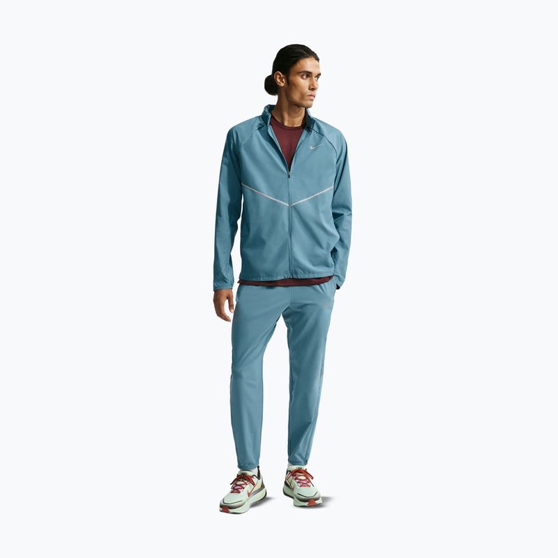 Spodnie do biegania męskie Nike Miler Dri-Fit Woven smokey blue/cerulean 2