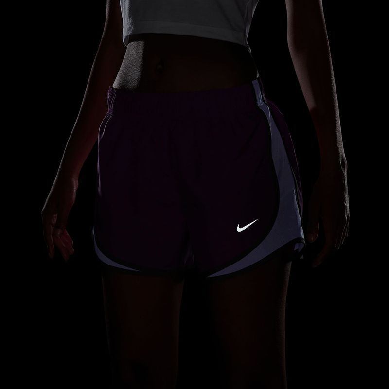 Spodenki do biegania damskie Nike Tempo Dri-Fit Mid-Rise bold berry/purple pulse 6
