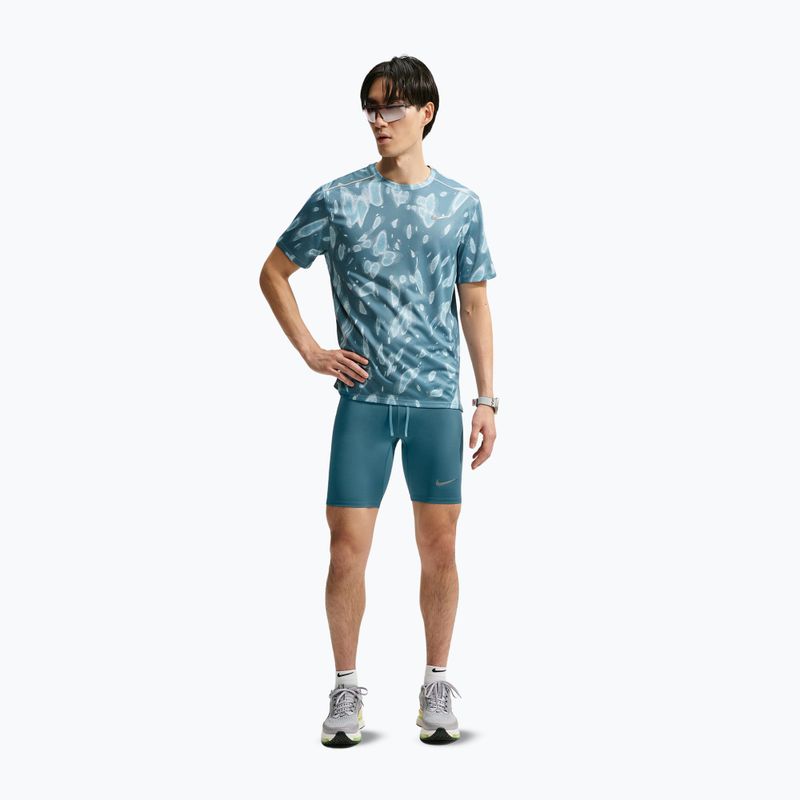 Spodenki do biegania męskie Nike Fast Dri-Fit Brief Lined 1/2 Tight smokey blue 2