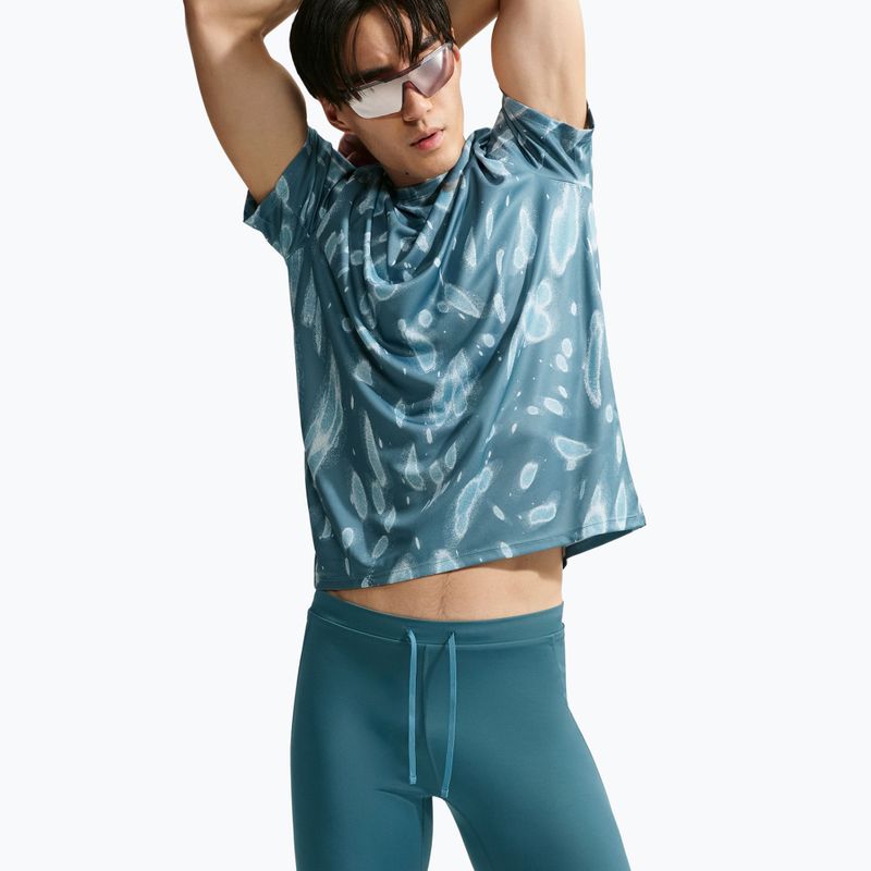 Spodenki do biegania męskie Nike Fast Dri-Fit Brief Lined 1/2 Tight smokey blue 4