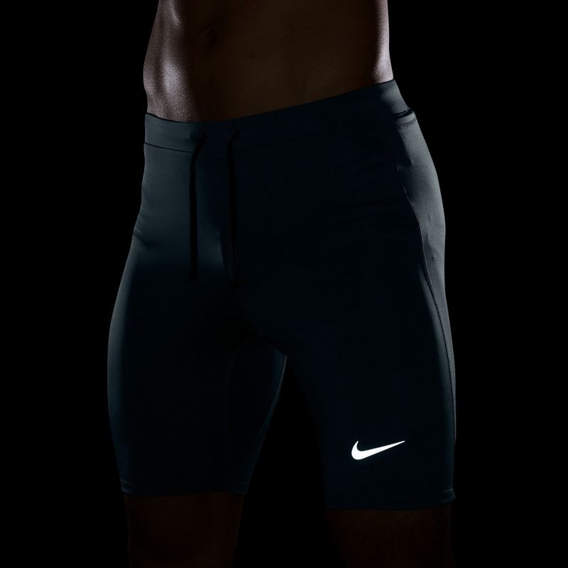 Spodenki do biegania męskie Nike Fast Dri-Fit Brief Lined 1/2 Tight smokey blue 7