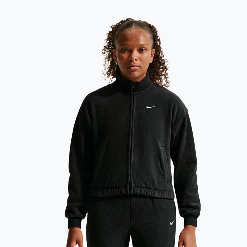 Bluza polarowa dziecięca Nike Sportswear black/white