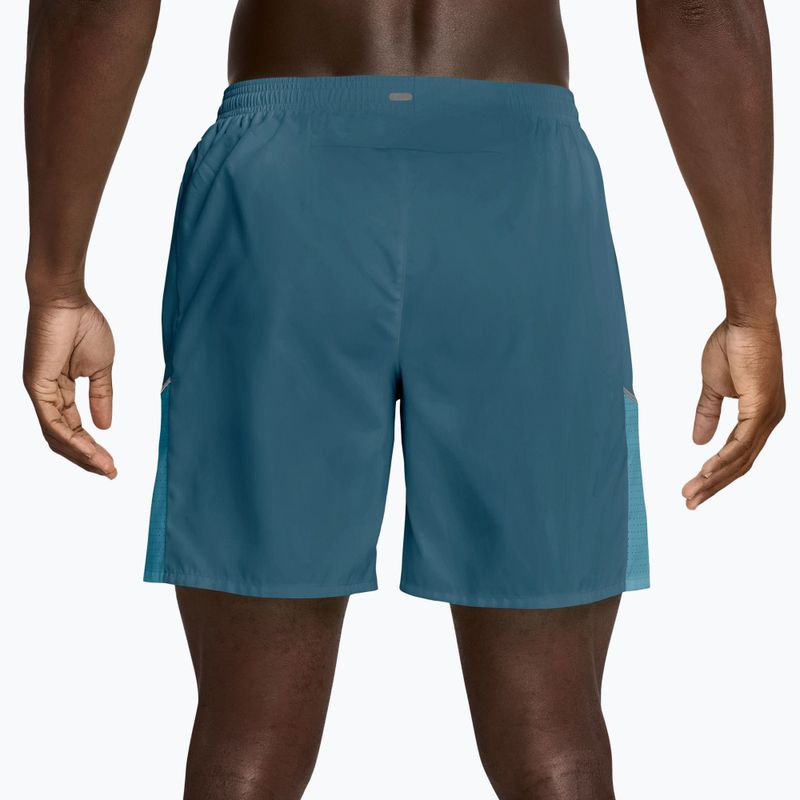 Spodenki męskie Nike Miler Dri-Fit 7" smokey blue/cerulean 2