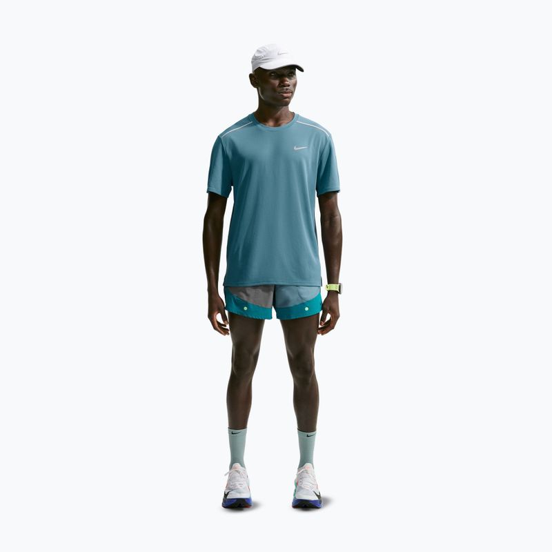 Koszulka do biegania męska Nike Miler Dri-Fit UV smokey blue 2