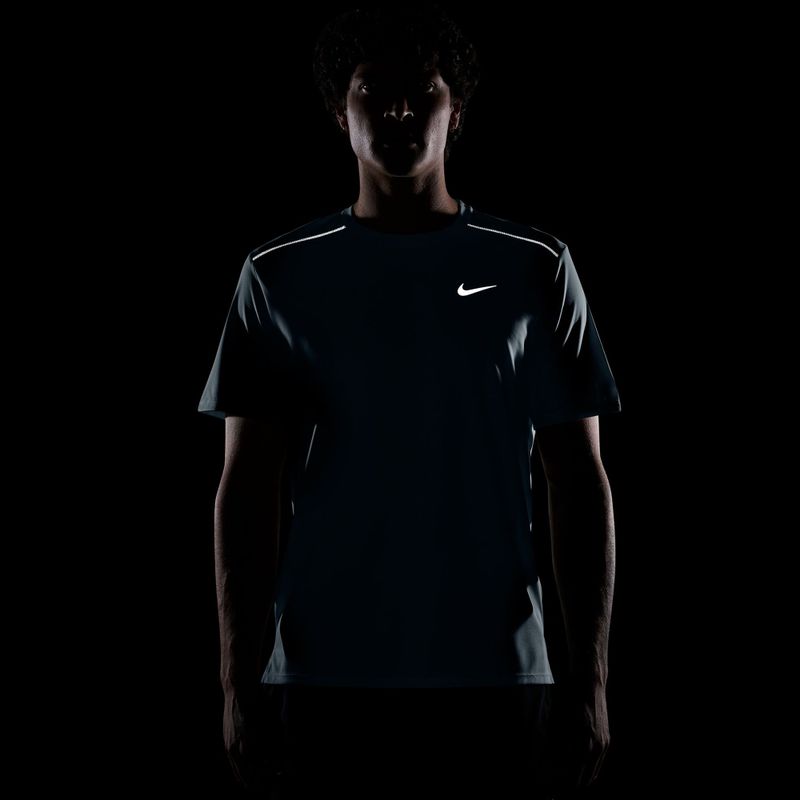 Koszulka do biegania męska Nike Miler Dri-Fit UV smokey blue 7