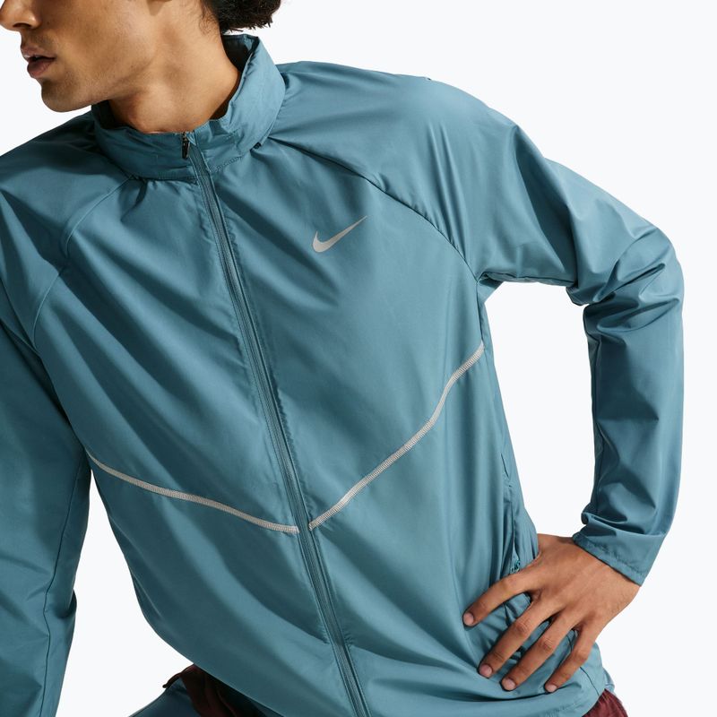 Kurtka do biegania męska Nike Miler Repel UV smokey blue/smokey blue 5