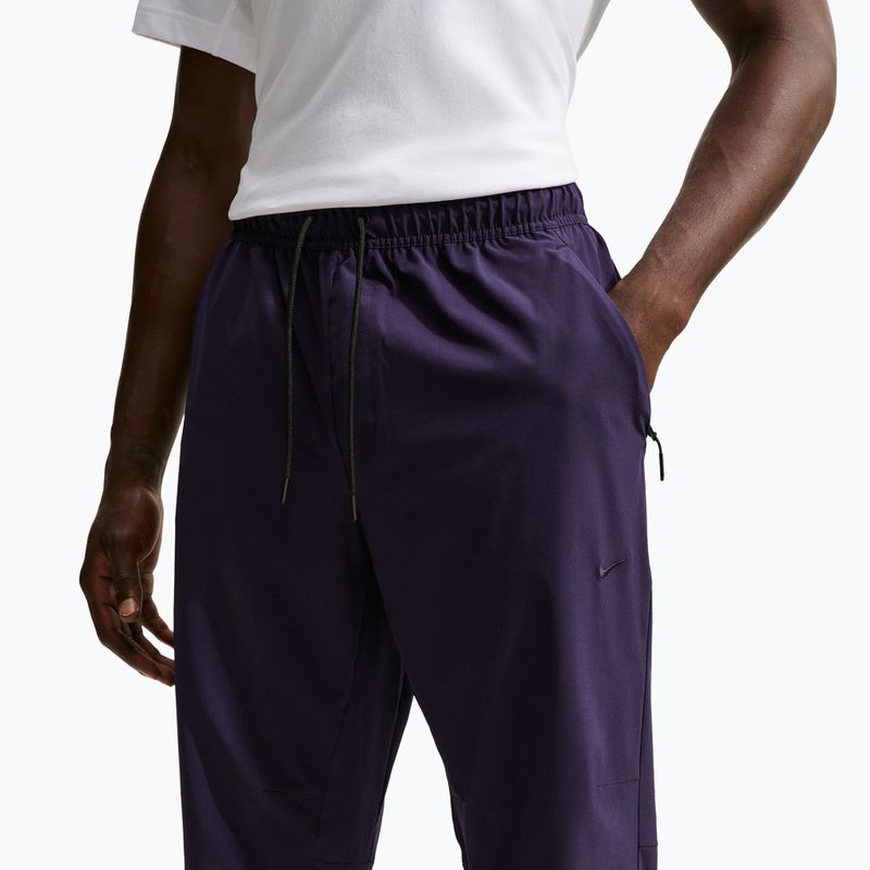 Spodnie męskie Nike Unlimited Dri-Fit Zippered Cuff purple dynasty/black/purple dynasty 5