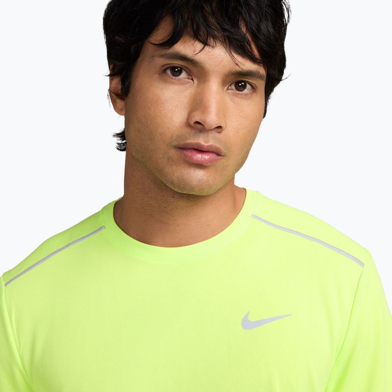 Koszulka do biegania męska Nike Miler Dri-Fit UV light lemon twist 3