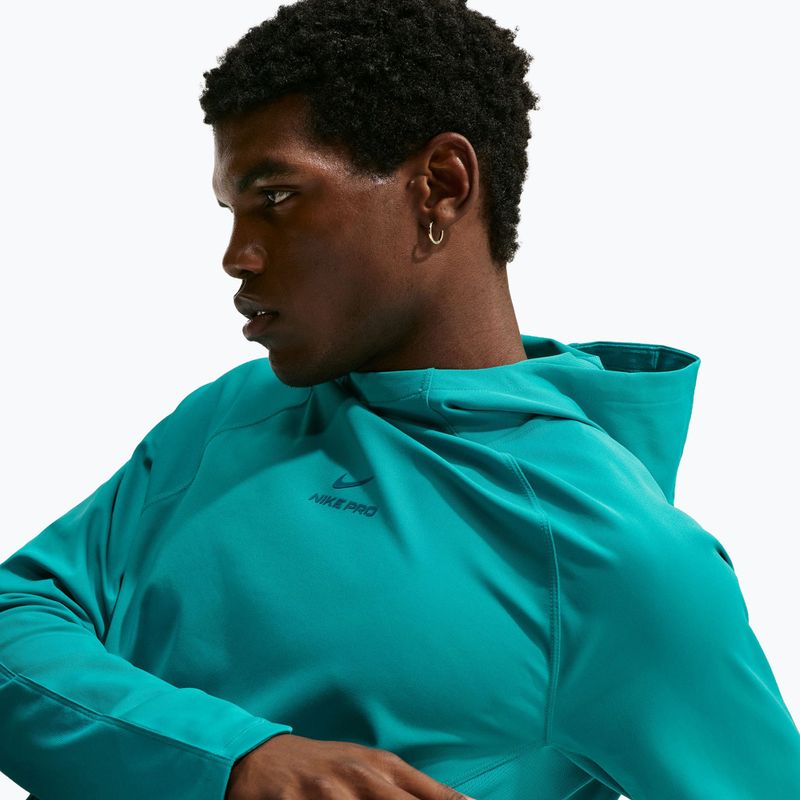 Bluza treningowa męska Nike Pro energy/bright spruce 5