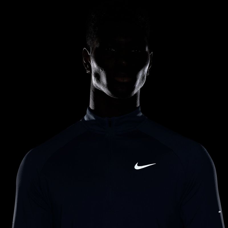 Bluza do biegania męska Nike Stride 1/4 Zip Dri-Fit new slate 7