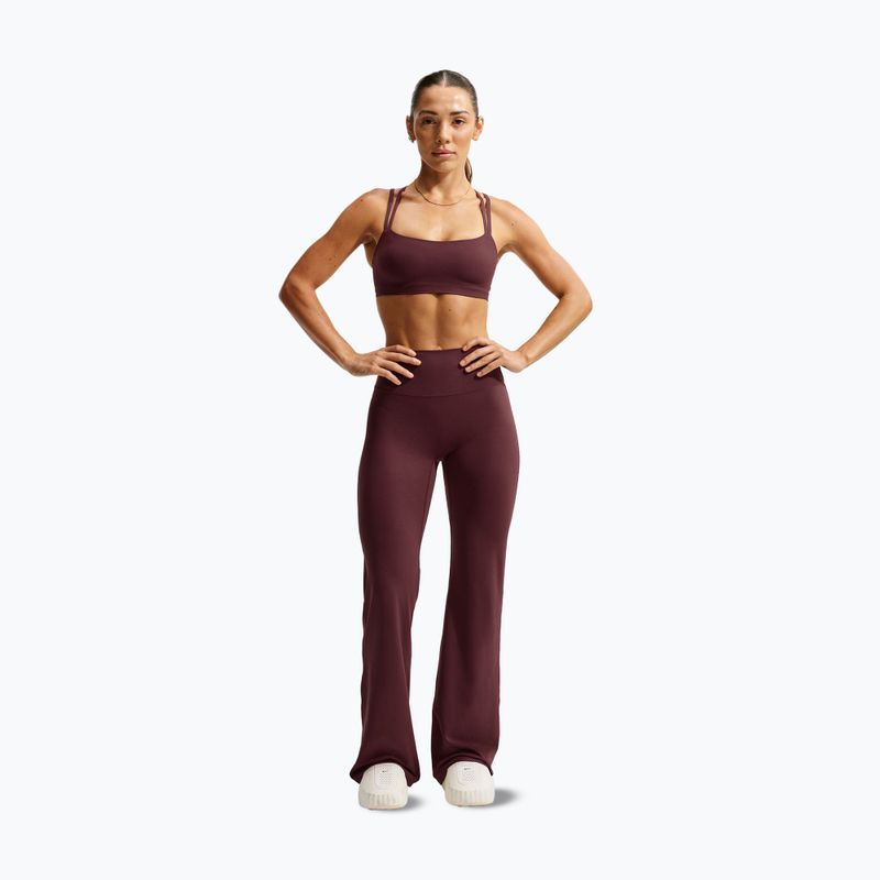 Legginsy treningowe damskie Nike Zenvy mystic dates/white 2