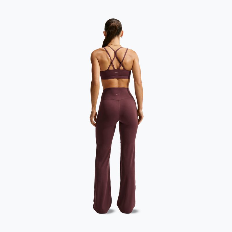 Legginsy treningowe damskie Nike Zenvy mystic dates/white 3