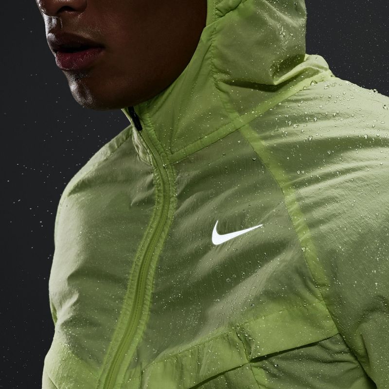 Kurtka do biegania męska Nike Stride Repel UV light lemon twist 10