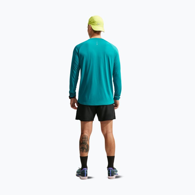 Longsleeve do biegania męski Nike Stride bright spruce 3