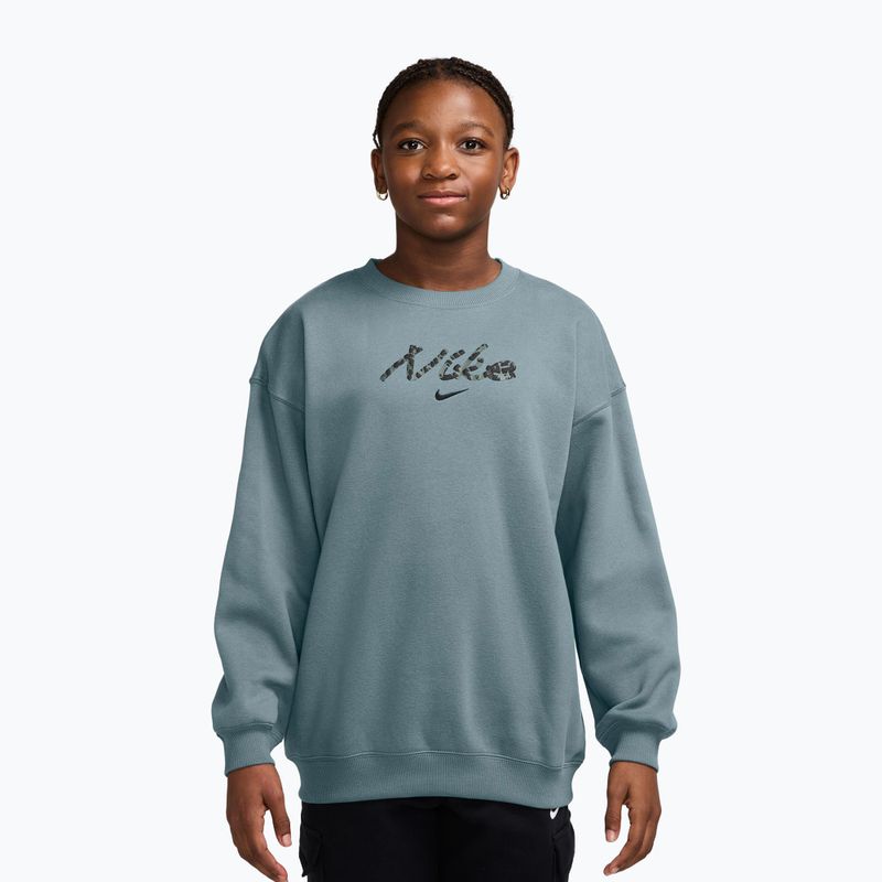 Bluza dziecięca Nike Sportswear Studio mineral slate