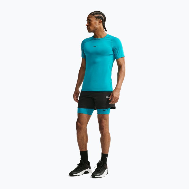 Spodenki treningowe męskie Nike Pro Dri-Fit Fitness Long energy/black 4