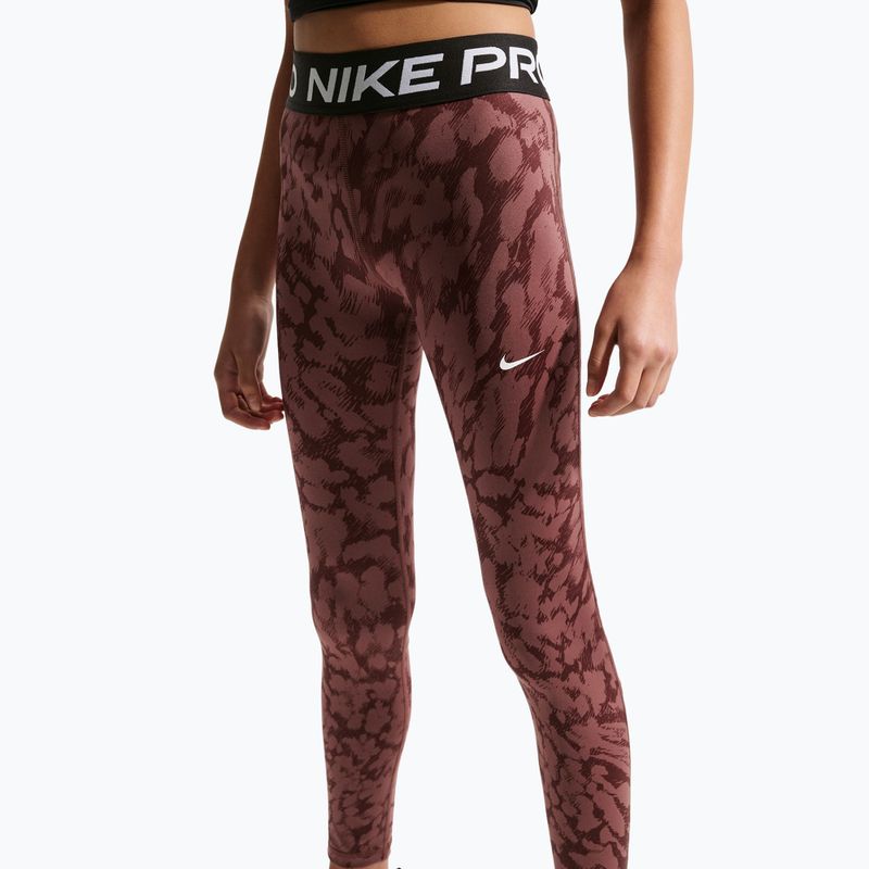 Legginsy dziecięce Nike Pro Mystic Dates/White 4