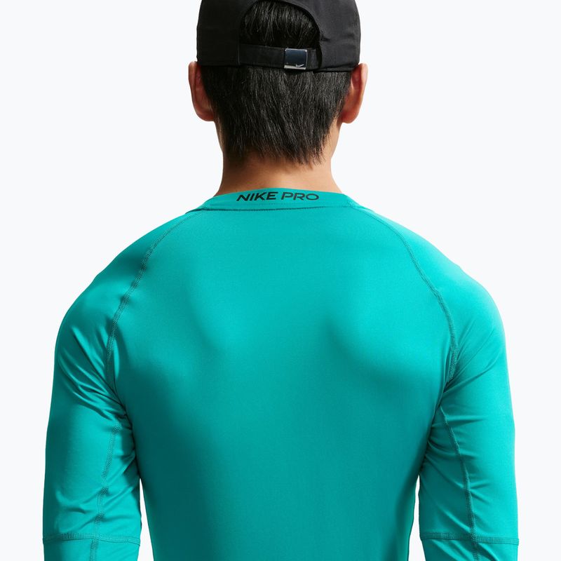 Longsleeve treningowy męski Nike Pro Dri-Fit Tight Fitness energy/black 5