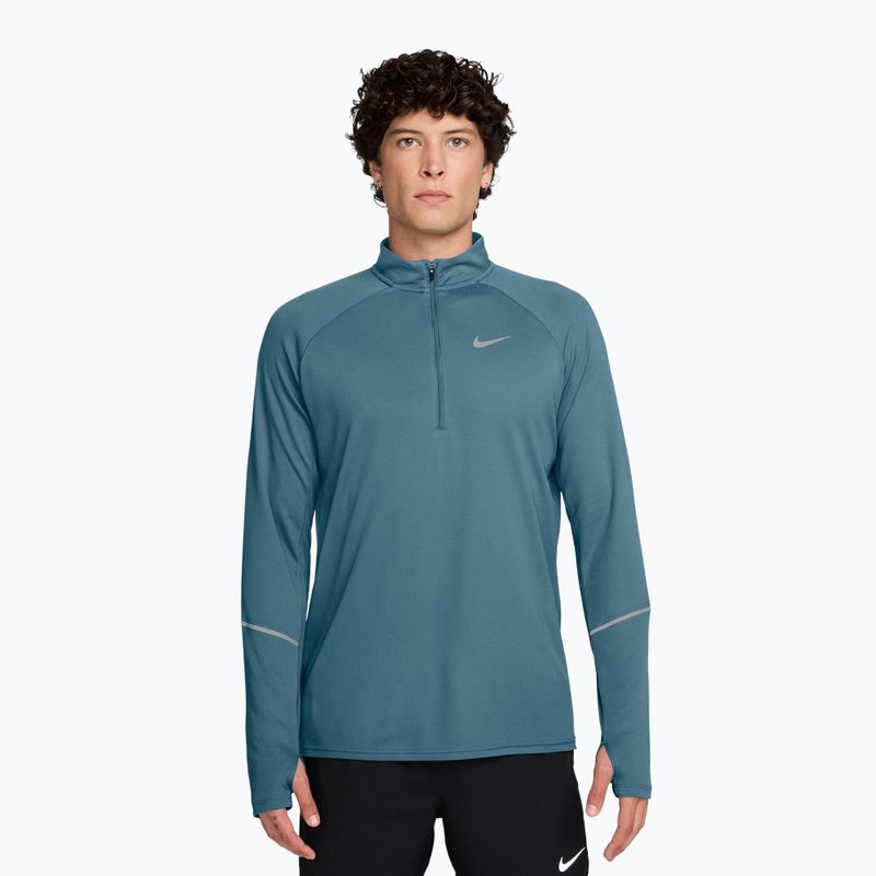 Bluza do biegania męska Nike Miler Dri-Fit UV 1/2 Zip smokey blue
