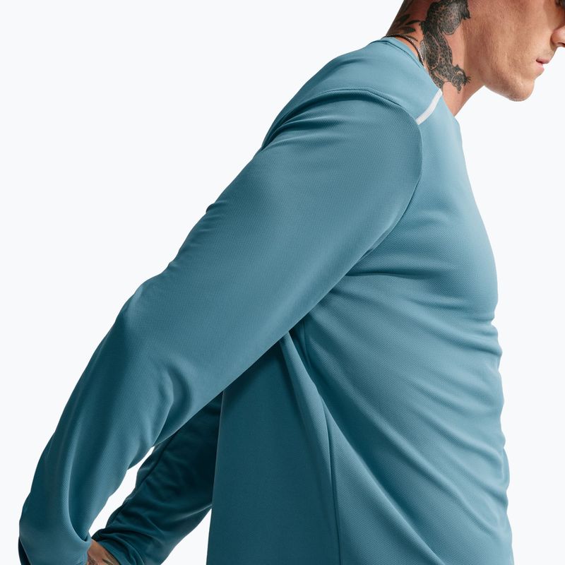 Longsleeve do biegania męski Nike Miler Dri-Fit UV smokey blue 6