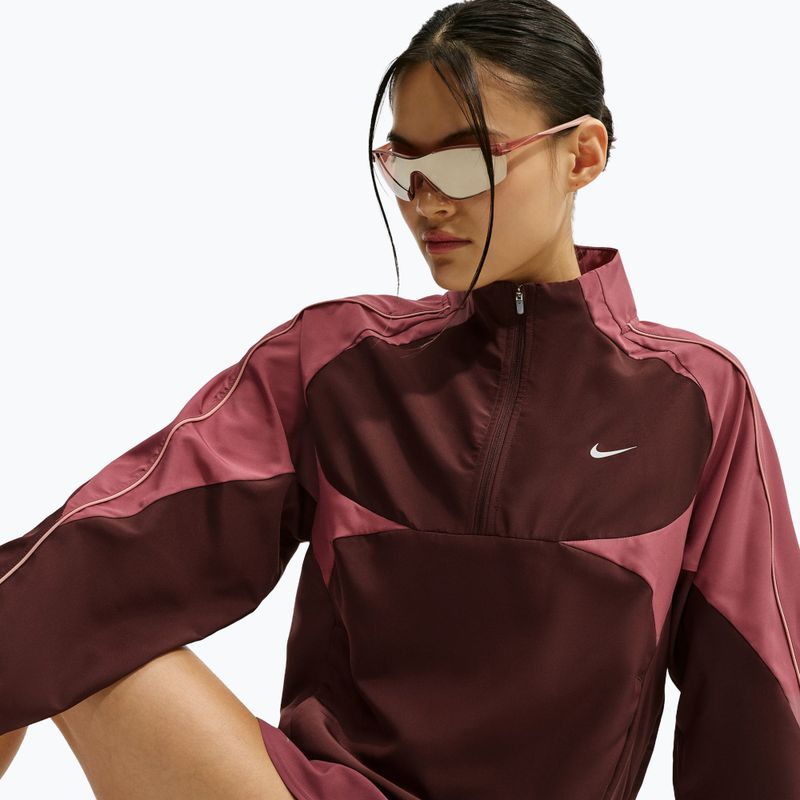 Kurtka do biegania damska Nike Tempo mystic dates/pink smoke/rust pink/peony 5