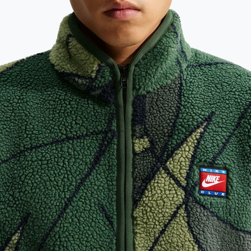 Kurtka męska Nike Club Winterized Full-Zip fir/light smoke grey 5