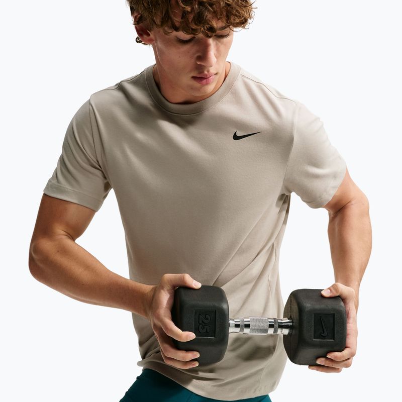 Koszulka męska Nike Dri-FIT cream li/black 4