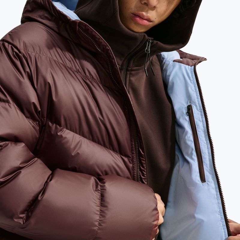 Kurtka puchowa męska Nike Windrunner light chocolate/light chocolate/white 8