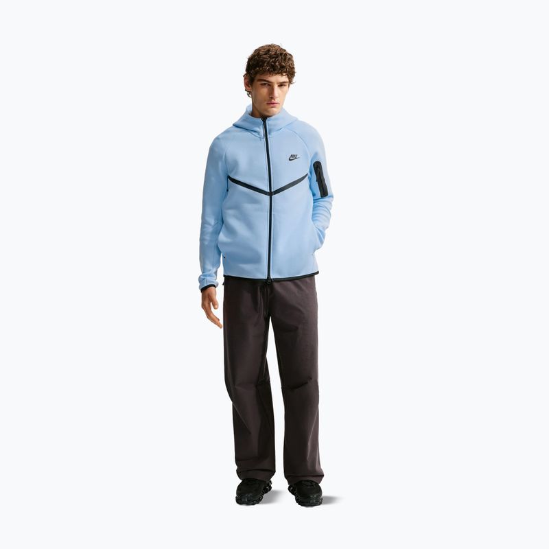 Bluza męska Nike Tech Windrunner Full Zip ice blue/black 2