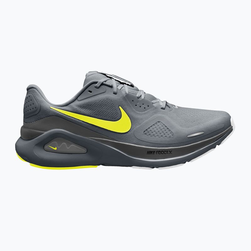 Buty do biegania męskie Nike Structure 26 Cool Grey/Dark Smoke Grey/Lemon Venom