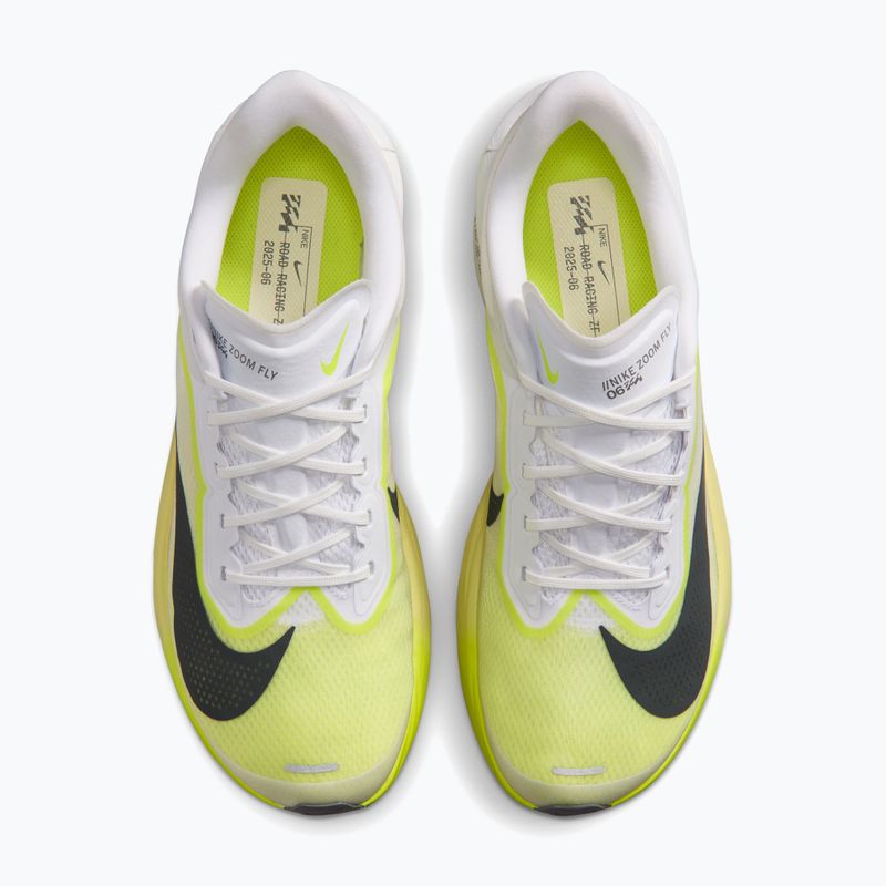 Buty do biegania męskie Nike Zoom Fly 6 white/lemon venom/anthracite 3