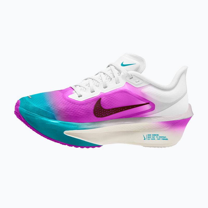 Buty do biegania damskie Nike Zoom Fly 6 white/vivid purple/energy/mystic dates 2