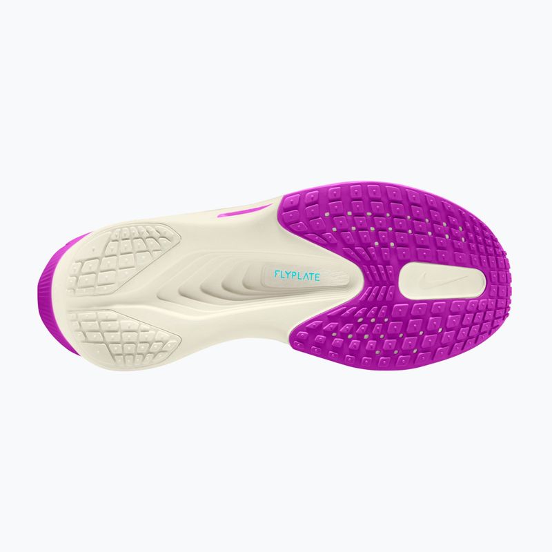 Buty do biegania damskie Nike Zoom Fly 6 white/vivid purple/energy/mystic dates 3