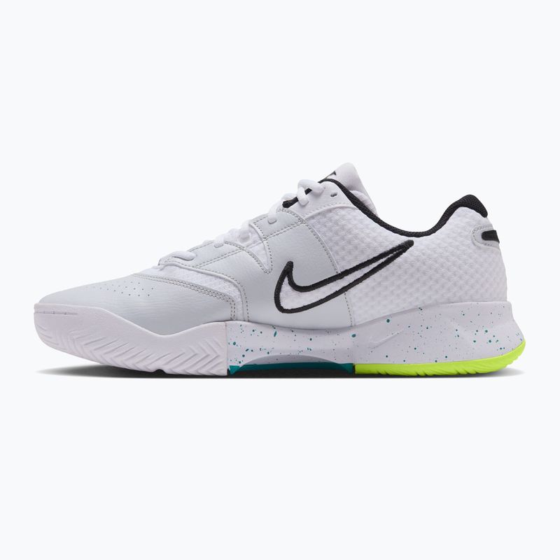 Buty do tenisa męskie Nike Court Lite 4 white/volt/energy/black 2
