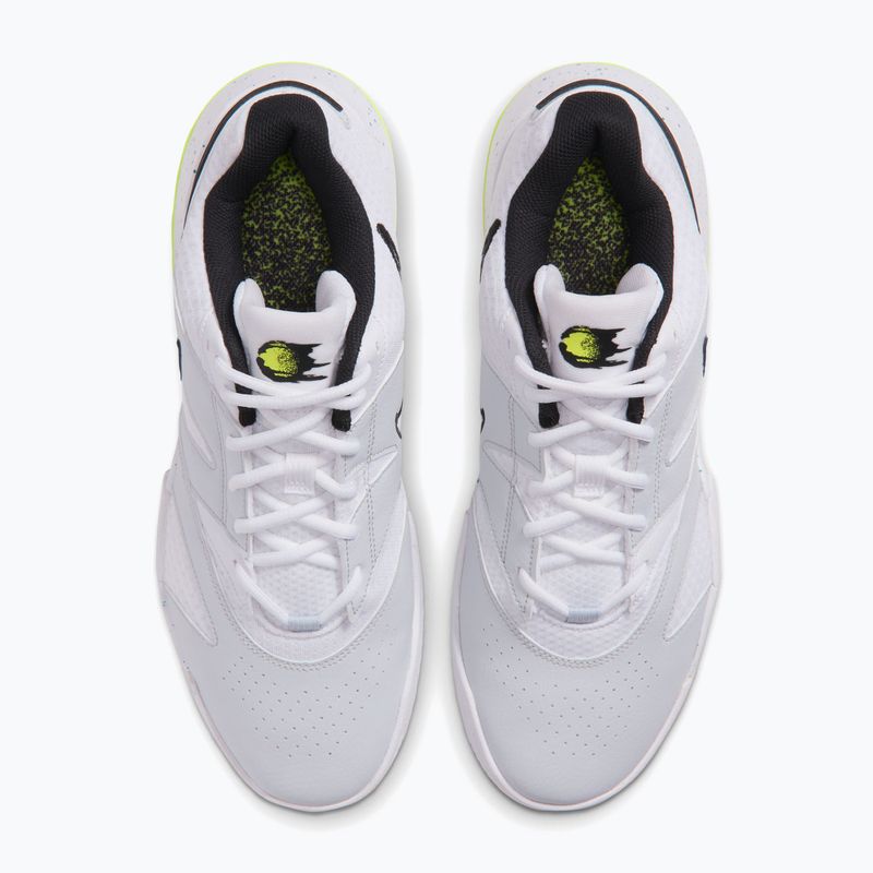 Buty do tenisa męskie Nike Court Lite 4 white/volt/energy/black 4