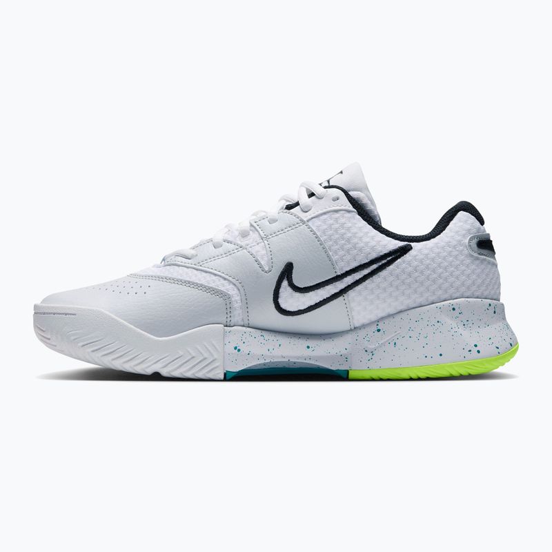 Buty do tenisa damskie Nike Court Lite 4 white/volt/energy/black 2